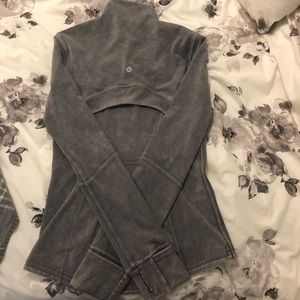lululemon athletica Jackets & Coats - Lululemon nulu jacket! Gray diamond dye color!! lululemon athletica Jackets & Coats - Lululemon nulu jacket! Gray diamond dye color!!